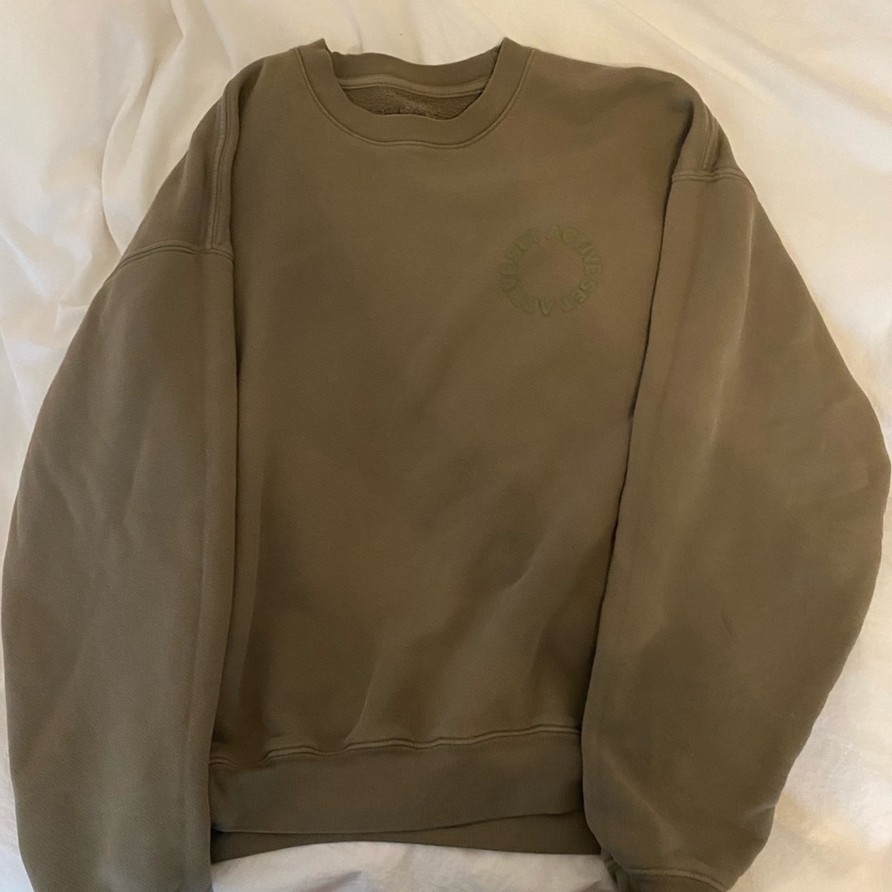 Set Active Crewneck Small Dark Green